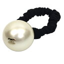 セール シャネル CHANEL パール ヘアゴム ココマーク ホワイト【新古品】【美品】【中古】シャネル ヘアアクセサリー レディース aq6026