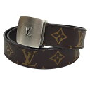 セール ルイヴィトン LOUIS VUITTON モノグラム サンチュールLV CUT 80/32 M6888V メンズ【美品】【中古】ヴィトン ベルト a...