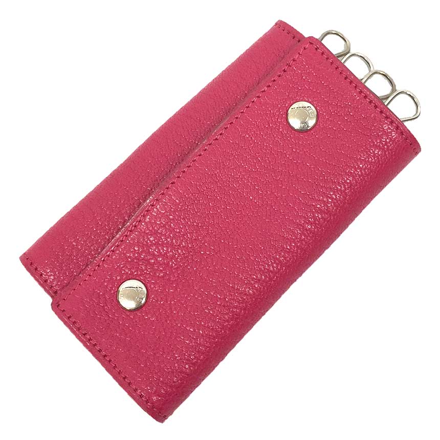 エルメス HERMES キーケース セリエ エテュイクレ4 ローズピンク【中古】HERMES　財布小物　aq10458