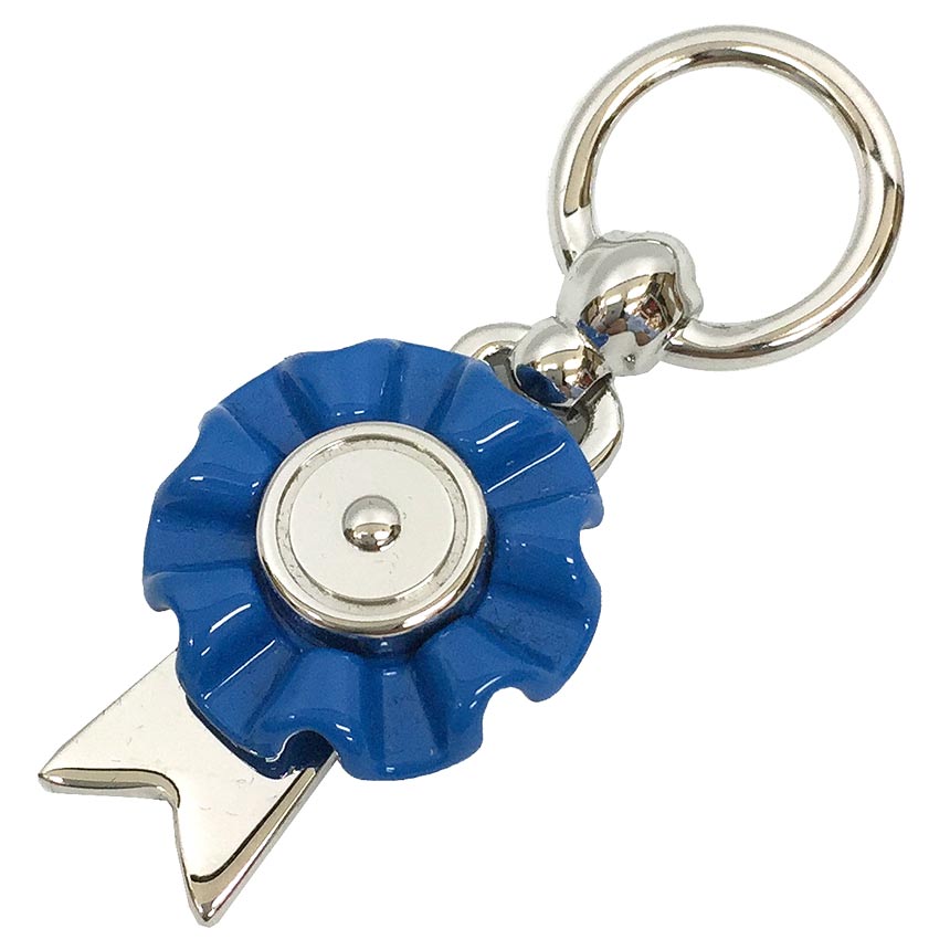 エルメス　HERMES　 フロット ツイリースカーフリング　BLEU　VIF　シルバー金具【新古品】【美品】【..