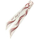 セール HERMES エルメス ツイリー 24 Faubourg 24フォーブル Twilly Scarf スカーフ 白系 シルク100%【新古品】【美品】【中古】エルメス シルクスカーフ aq9968