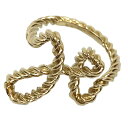 エルメス HERMES Cord'H コードH スカーフリング ゴールド【新古品】【未使用】【中古】エルメス アクセサリー aq10062