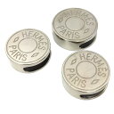 エルメス HERMES セリエ スカーフリング 3点セット スカーフ留 シルバーカラー【中古】エルメス アクセサリー レディース aq10116