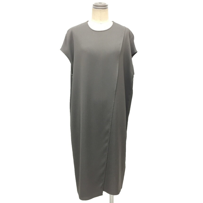 HERMES　エルメス　フレンチスリーブ　ワンピース　38サイズ　グレー　ゴルチエ期【新古品】【美品】【中古】エルメス　アパレル aq10554のサムネイル