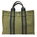 HERMES エルメス フールトゥPM トートバッグ ハンドトート カーキ【中古】エルメス バック aq11790