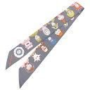 HERMES エルメス ツイリー スカーフ Dress Code ドレスコード 063780S 2021年秋冬 Twilly Scarf グリス/ジョーヌ/オレ...