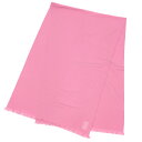 HERMES エルメス ストール ショール カシミヤ100% Hロゴ ピンク【美品】【中古】エルメス ストール aq11577