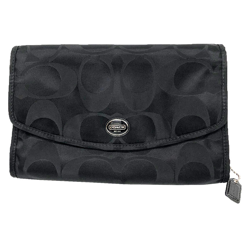 Rakuten - COACH コーチ シグネチャー トラベルポーチ トラベルケース【新古品】【美品】【中古】コーチ 小物 aq12679
