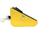 フェンディ FENDI アイズ コインケース 小銭入れ 7M0251A2FG レザー イエロー【中古】FENDI 財布 aq11226