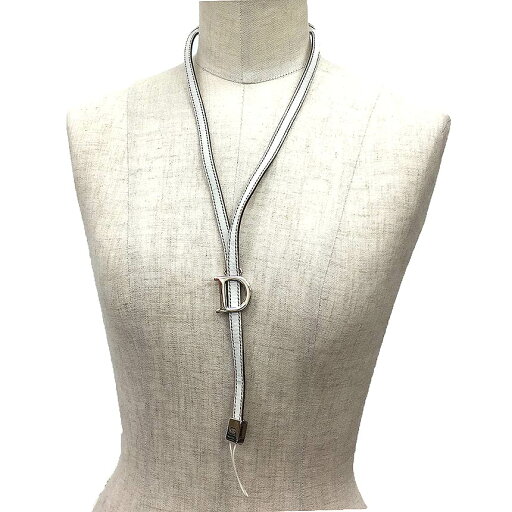 ディオール Christian Dior ネックストラップ ストラップ レザー 白【中古】Dior 小物 aq11556 ディオール Christian Dior ネックストラップ ストラップ レザー 白【中古】Dior 小物 aq11556