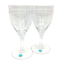セール TIFFANY&Co. ティファニー アトラス ワイングラス ビアグラス コップ 2客セット 2個組 クリア グラス 【未使用】【新古品】【中古】T...