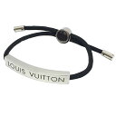 LOUIS　VUITTON　ルイヴィトン　ブラスレ LV　スペース　M00273　ブレスレット　シルバー金具　メンズ　【中古】ルイヴィトン　アクセサリー aq8205