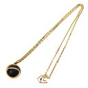 セール ルイヴィトン LOUIS VUITTON パンダンティフ・マグネティックグリッター M66856 ペンダント ネックレス メンズ アクセサリー ブラウン【美品】【中古】ルイヴィトン アクセサリー ネックレス aq6447
