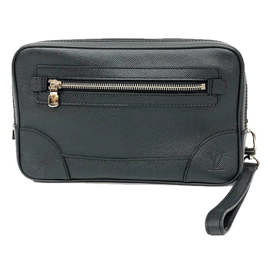 ルイヴィトン LOUIS VUITTON タイガ バイカル セカンドバッグ M31142 ハンドバッグ クラッチバッグ ポーチ アルドワーズ ブラック 黒 メンズ【新古品】【美品】【中古】ルイヴィトン メンズ バック aq12612