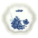 ROYAL COPENHAGEN ロイヤルコペンハーゲン テーブルウェア ブルーフラワーカーブ  六角プレート 1枚  21cm 中皿 インテリア 洋食器【新古...