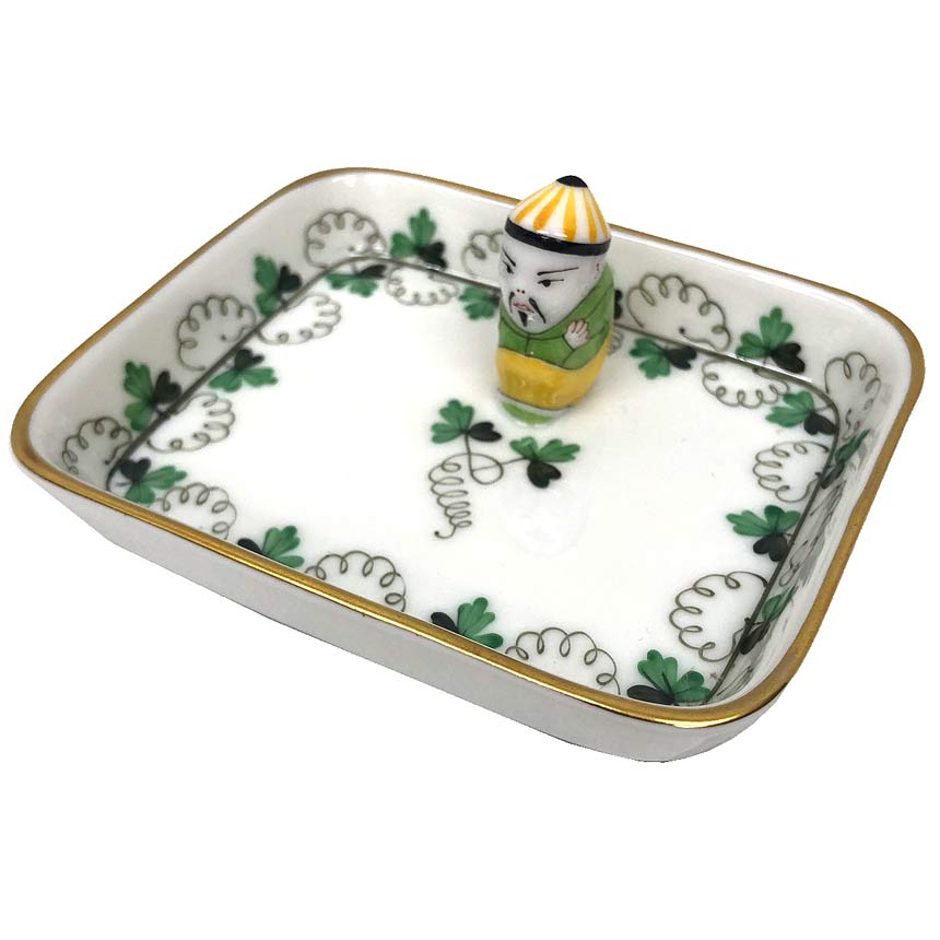 Herend ヘレンド マンダリン トレー オイノリ パセリ 小物入れ 置物 オブジェ おじ【新古品】【未使用..