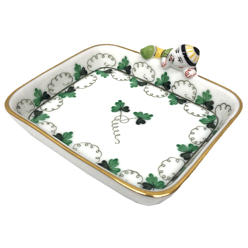 Herend ヘレンド マンダリン トレー ヨジノボリ パセリ 小物入れ 置物 オブジェ おじ【新古品】【未使..