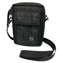 PORTER ポーター ミニショルダーバッグ 斜め掛けバッグ ウエストバッグ ブラック 黒 メンズ レディース ユニセックス ナイロン【中古】ポーター バッグ ...