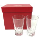セール Baccarat バカラ グラスジャパン ペア 2客セット BRAVA ブラーヴァ GLASS JAPAN SET BRAVA クリスタルガラス【未使用...