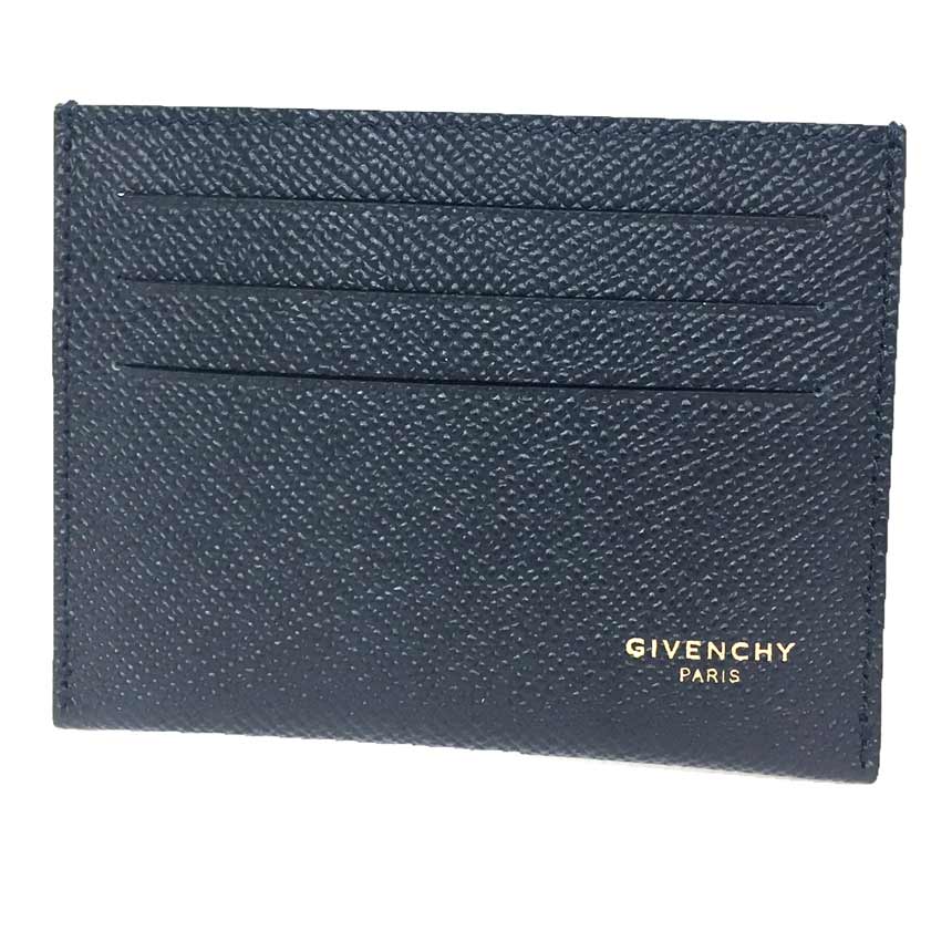 セール GIVENCHY ジバンシイ カードケース CARD HOLDER 3CC BK6003K0UG 410 レザー ネイビー【未使用】【新古品】【中古】ジバンシー 財布 aq9188