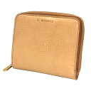 セール IL BISONTE イルビゾンテ FIFTY ON MEDITERRANEA 二つ折り財布 2022SS 定価58300円の品 メンズ レディース バケッタレザー SSW003 PVX001 NA245 ナチュラル【未使用】【新古品】【中古】イルビゾンテ aq8278