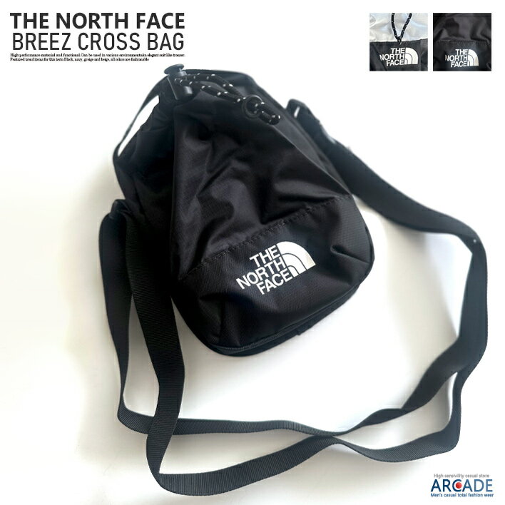 THE NORTH FACE メンズ レディース BREEZE CROSS BAG 巾着型 肩掛け 手提げ 鞄 ドロスト ミニショルダーバッグ