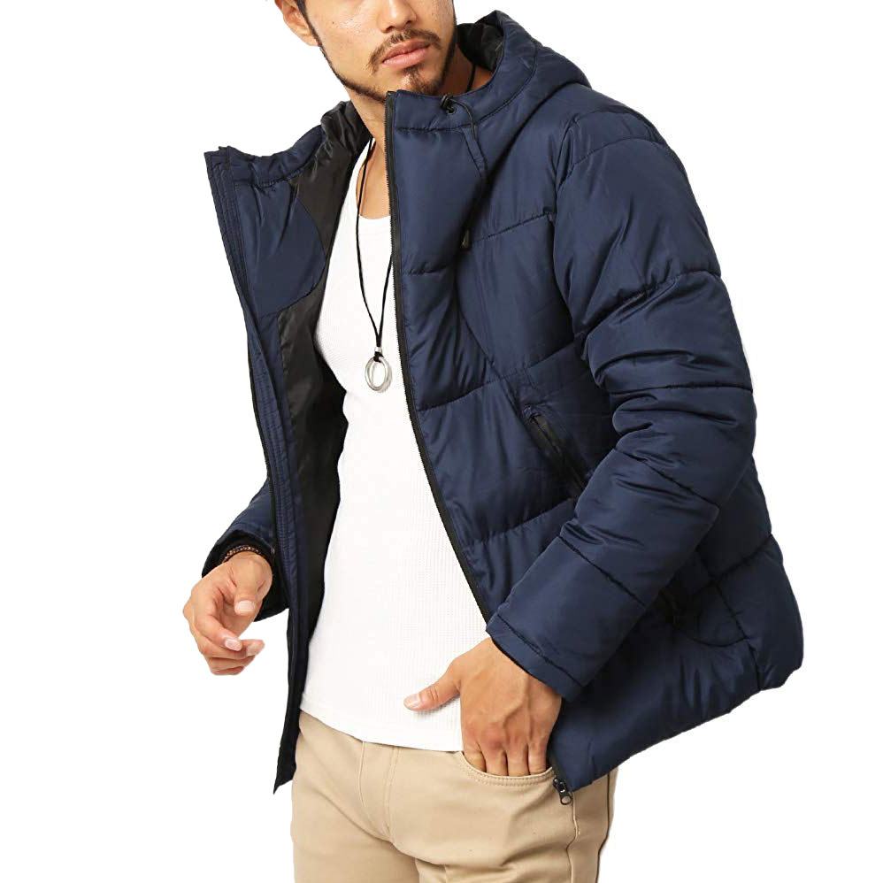 楽天市場】ダウン ジャケット（カラーネイビー）（メンズファッション