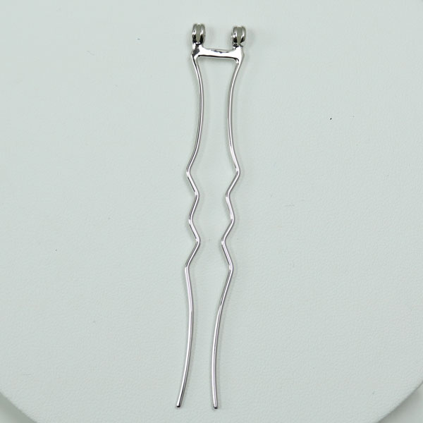 真珠 パール ブローチ ブローチ用金具枠 かんざし用