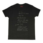 マイケル・ジャクソン Tシャツ MJ46 マイケル・ジャクソン遺品展 オフィシャルグッズ ビリー・ジーン 手書き歌詞Tシャツ