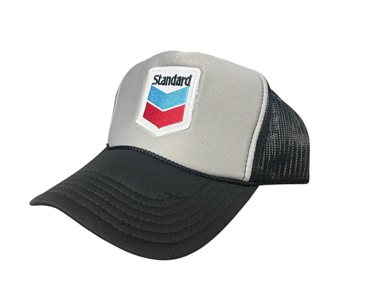 Rakuten - アメカジメッシュキャップ★MESH CAP★STANDARD／スタンダード・オイル　GREY/BLACK