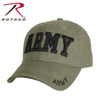 ロスコ ROTHCO　CAP★ロスコ★3D刺繍デラックスキャップ★ARMY★