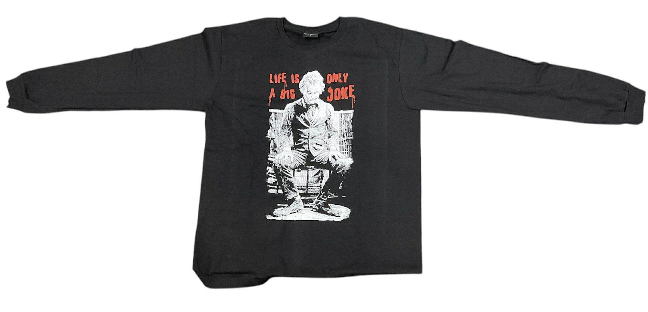 Rakuten - ★joker★ジョーカー　映画　バンド　LONG SLEEVE TEE　ロンT　ブラック　☆選べる2サイズ★