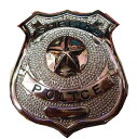 SPECIAL POLICE BADGE★ポリスバッジ（銀）★アメリカ警察章★