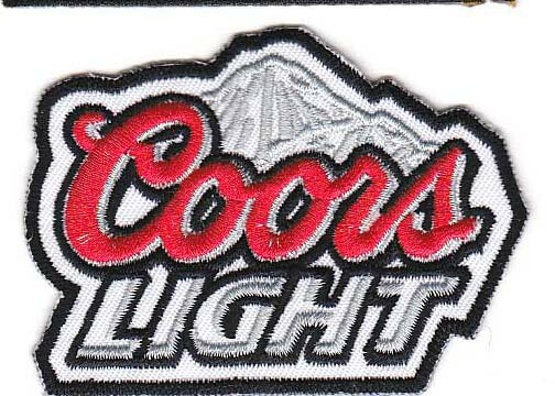 輸入アイロンワッペン Coors LIGHT クアーズ・ライト