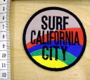 輸入ワッペン★SURF CALIFORNIA CITY★サーフ・カリフォルニア・シティ