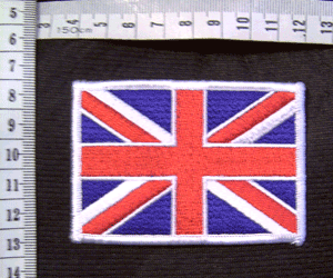 輸入ワッペン★英国旗ーSサイズ★