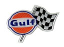 【4枚1000円（税抜）セール対象商品】輸入ワッペン★GULF CHECKER　ガルフ