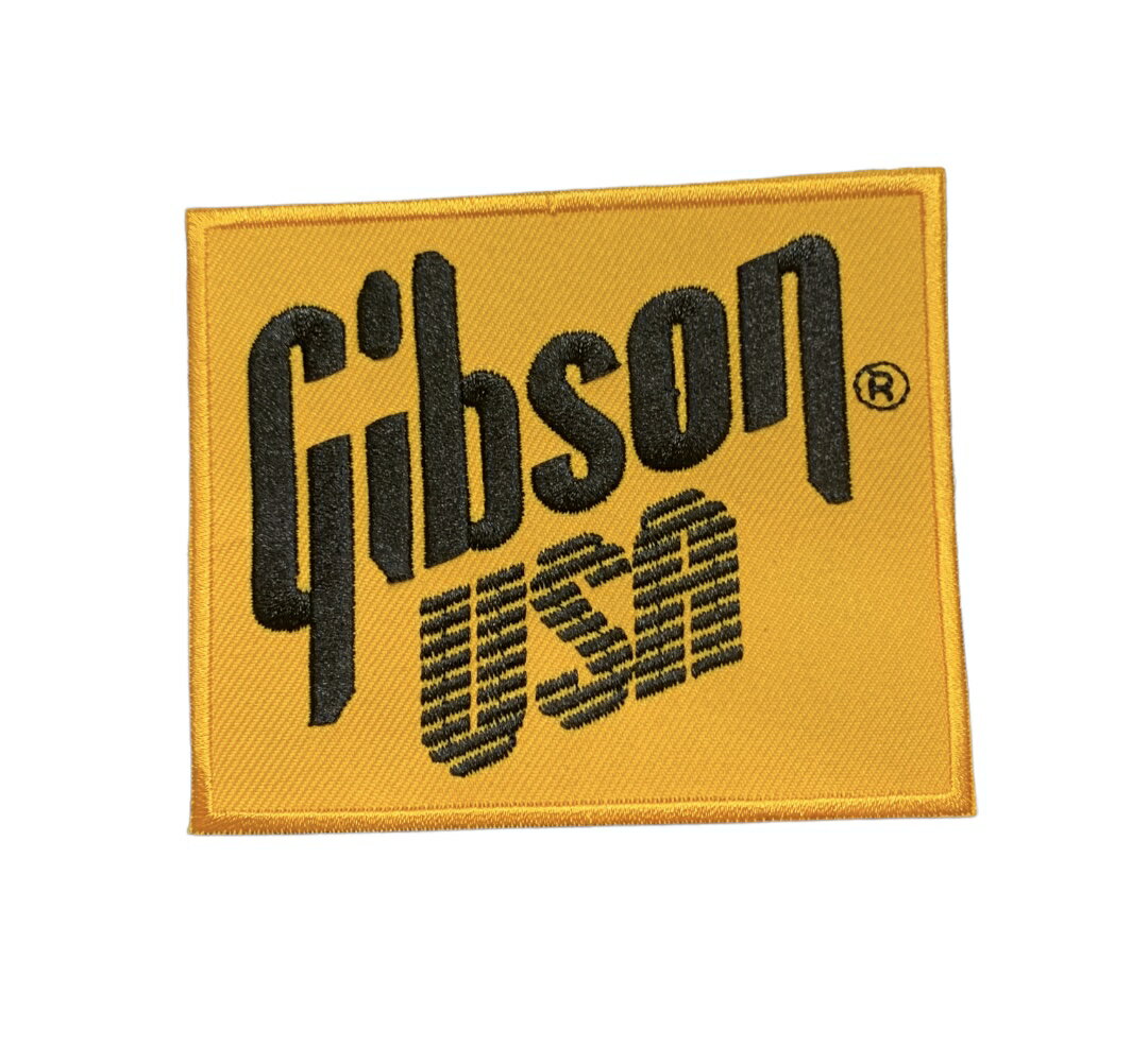 Gibson ワッペン アップリケ アイロンパッチ