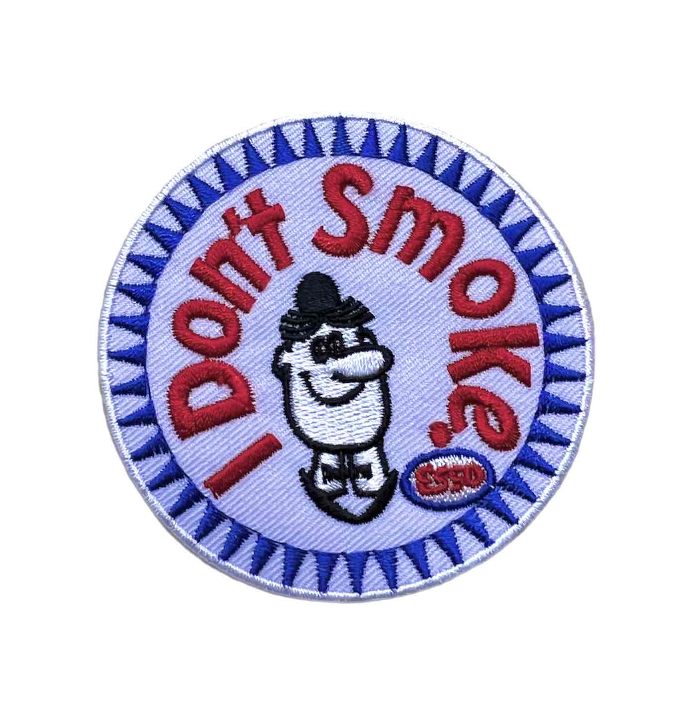 輸入ワッペン★I don't smoke★