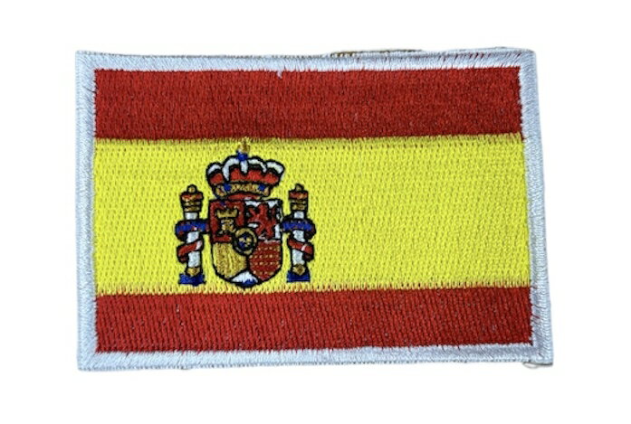 Rakuten - 輸入ワッペン★国旗　スペイン　Mサイズ★