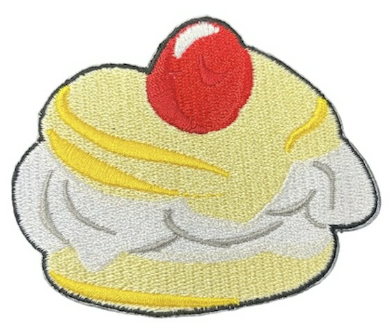 乐天商城 - 輸入ワッペン★スイーツ (ケーキ ドーナツ パフェ プリン ソフトクリーム)★ポップ かわいい
