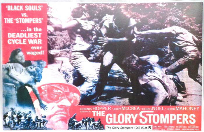 伝説のポスターレプリカ THE GLORY STOMPERS★DENNIS HOPPER★デニス・ホッパー　メーカー価格1900円50％オフ！！