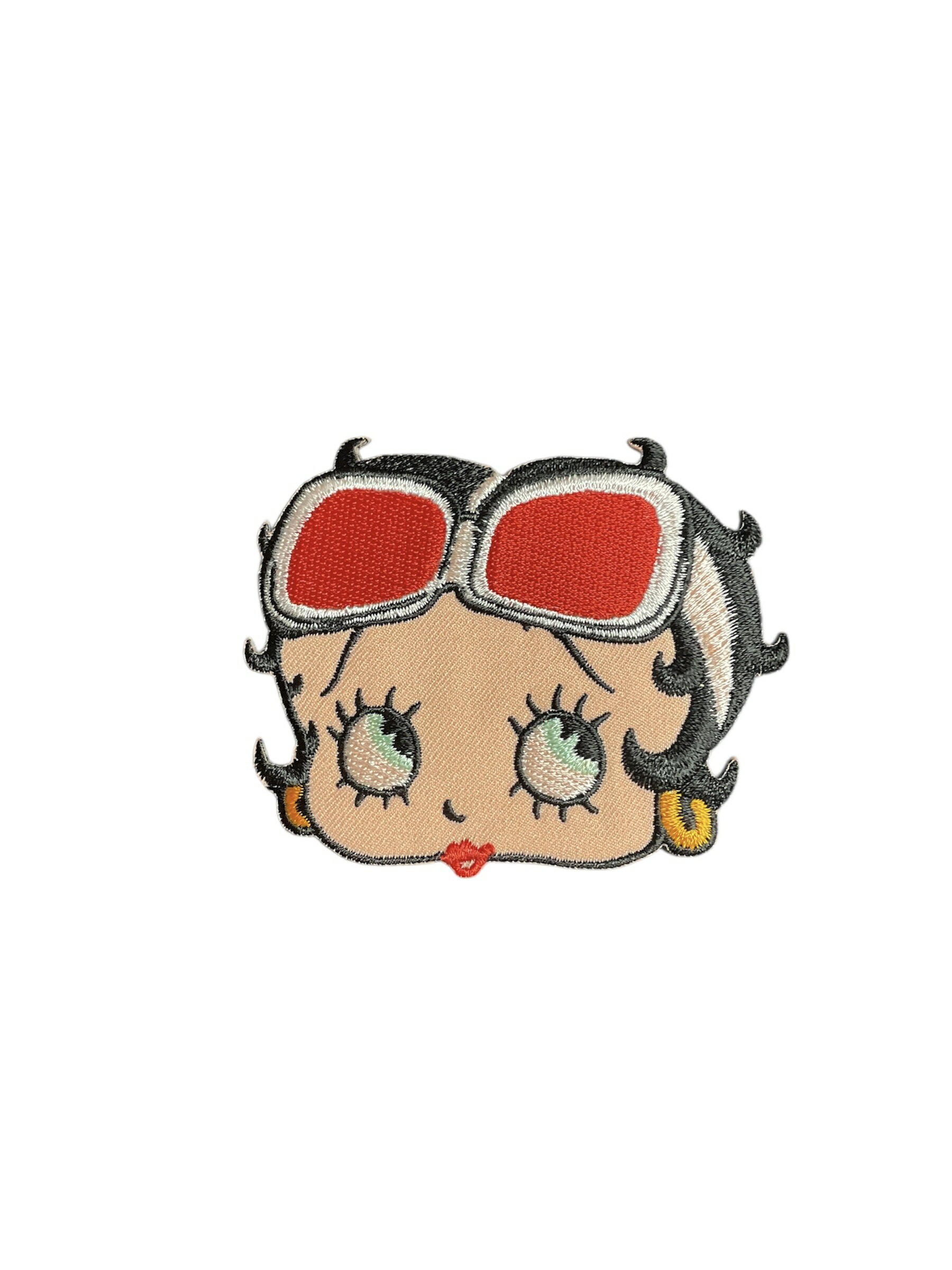 ワッペン　アップリケ　ベティブープ　ベティちゃん　BRTTYBOOP　ゴーグル　アメリカンキャラクター　..