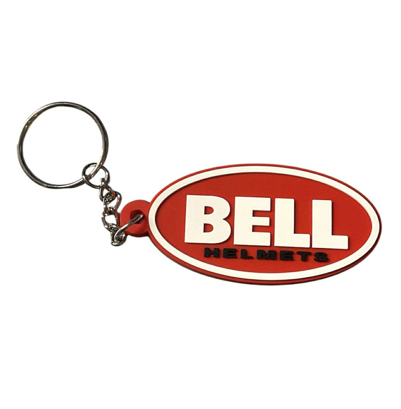 ラバーキーチェーン　BELL　ベル 　ラバー 3D キーチェーン キーホルダー 並行輸入 アメリカン雑貨