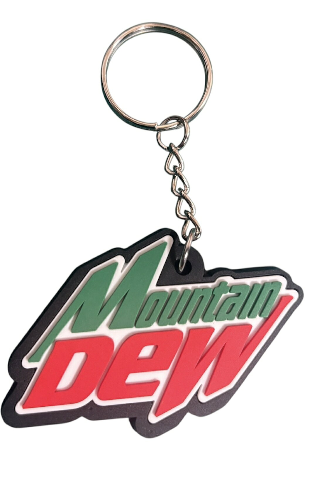 ラバーキーホルダー【Mountain DEW】マウンテンデュー　キーチェーン キーリング 並行輸入 アメリカン雑貨 アメリカンキャラクター アメキャラ