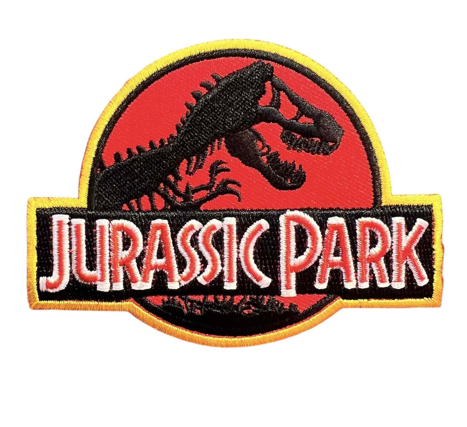 輸入ワッペン　ジュラシックパーク　JURSSSIC　PARK　映画　海外映画
