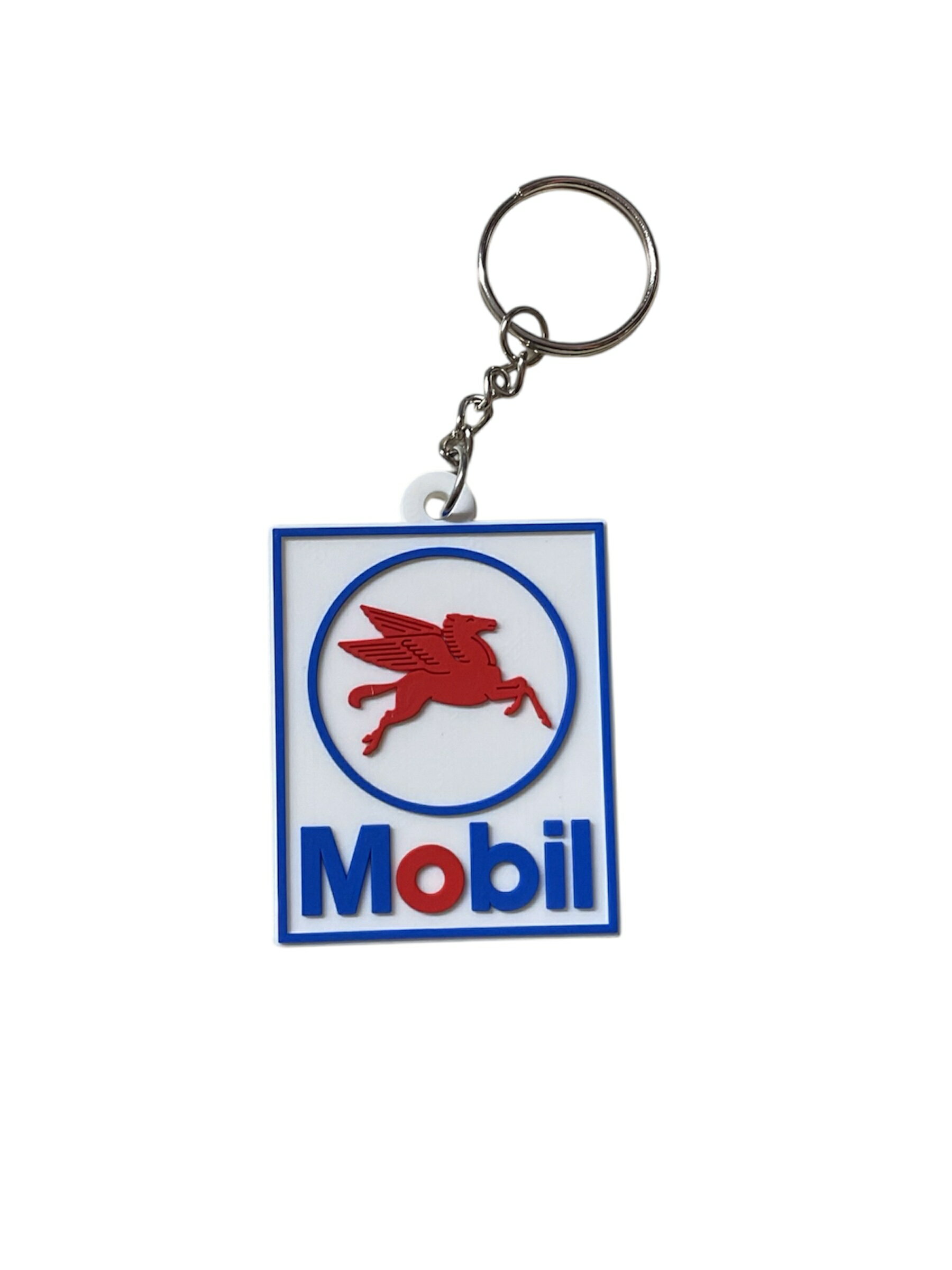 Rakuten - ラバーキーホルダー【Mobil】モービル キーチェーン キーリング 並行輸入 アメリカン雑貨