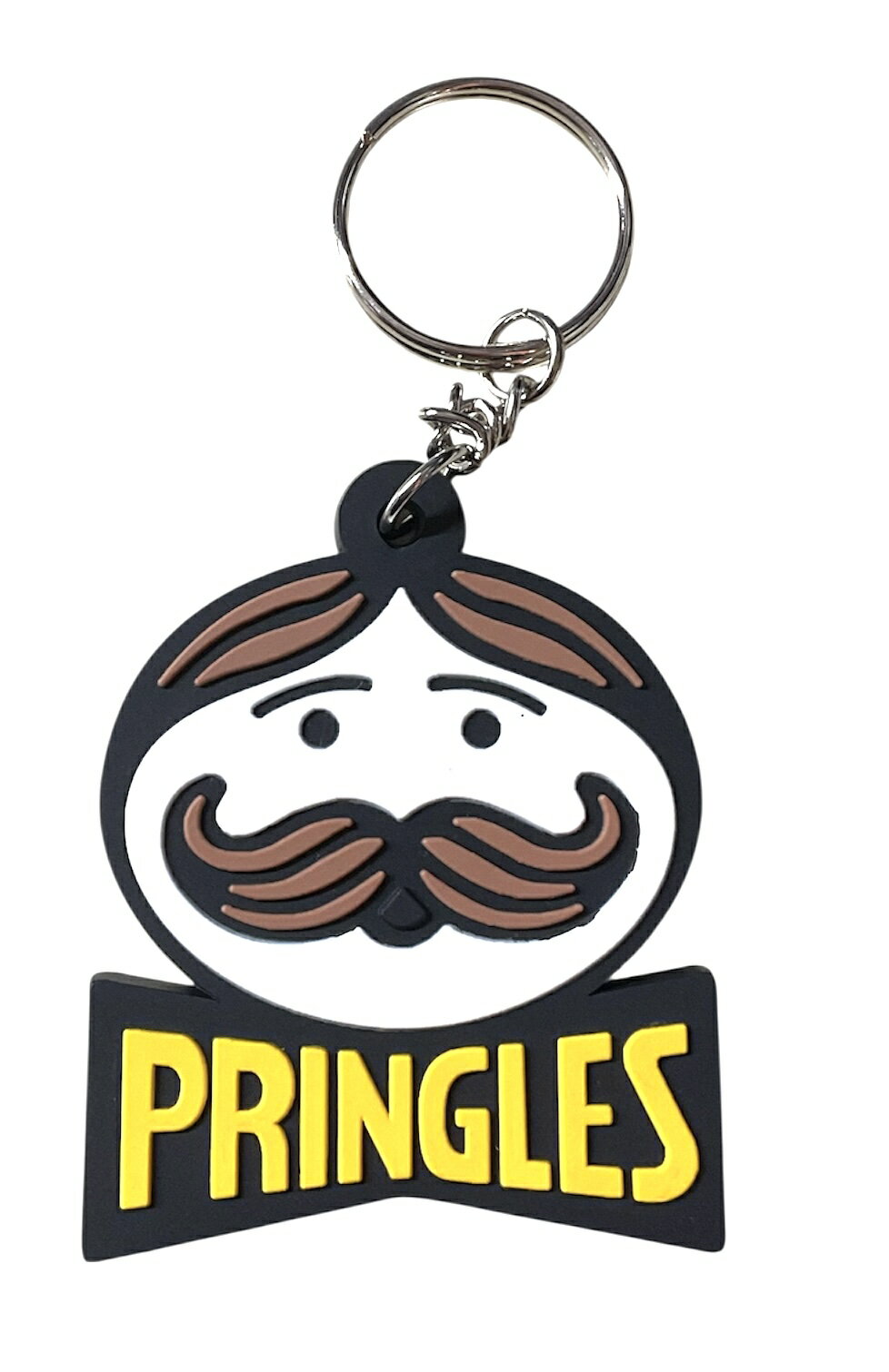 Rakuten - ラバーキーホルダー【Pringles】プリングルス　フェイス　ロゴ　 キーチェーン キーリング 並行輸入 アメリカン雑貨 アメリカンキャラクター アメキャラ
