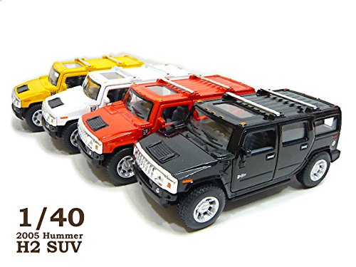 Kinsmart/キンスマート社製 HUMMER H2 2008★ ハマー H2 SUV プルバックミニカー ダイキャスト製 ★1/40ダイキャストモデルミニカー