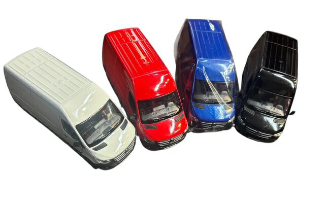 Rakuten - Kinsmart/キンスマート社製★メルセデスベンツ・スプリンター　プルバックミニカー　ダイキャスト製 ★1/48　ダイキャストモデルミニカー